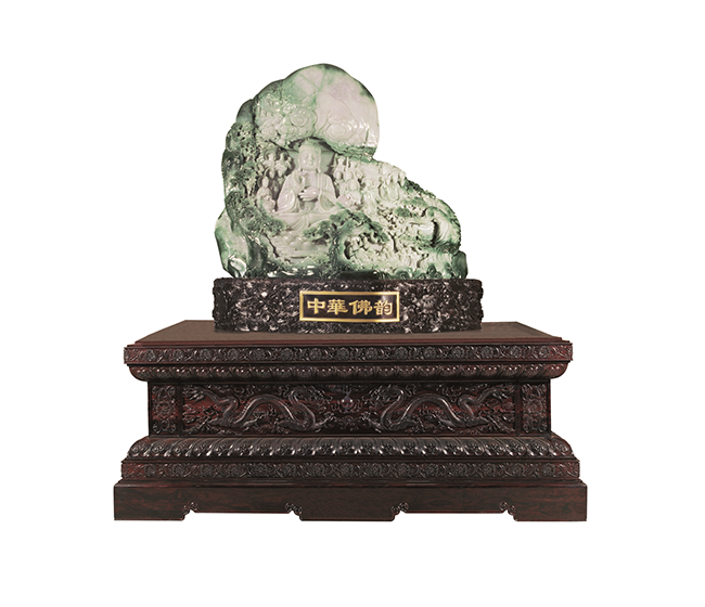 巨型翡翠《中华佛韵》